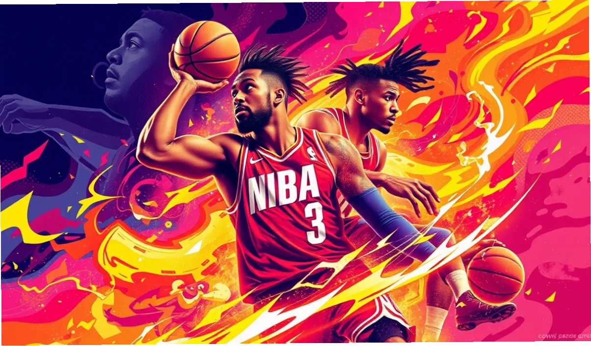 NBA掘金约基奇体系 示意图